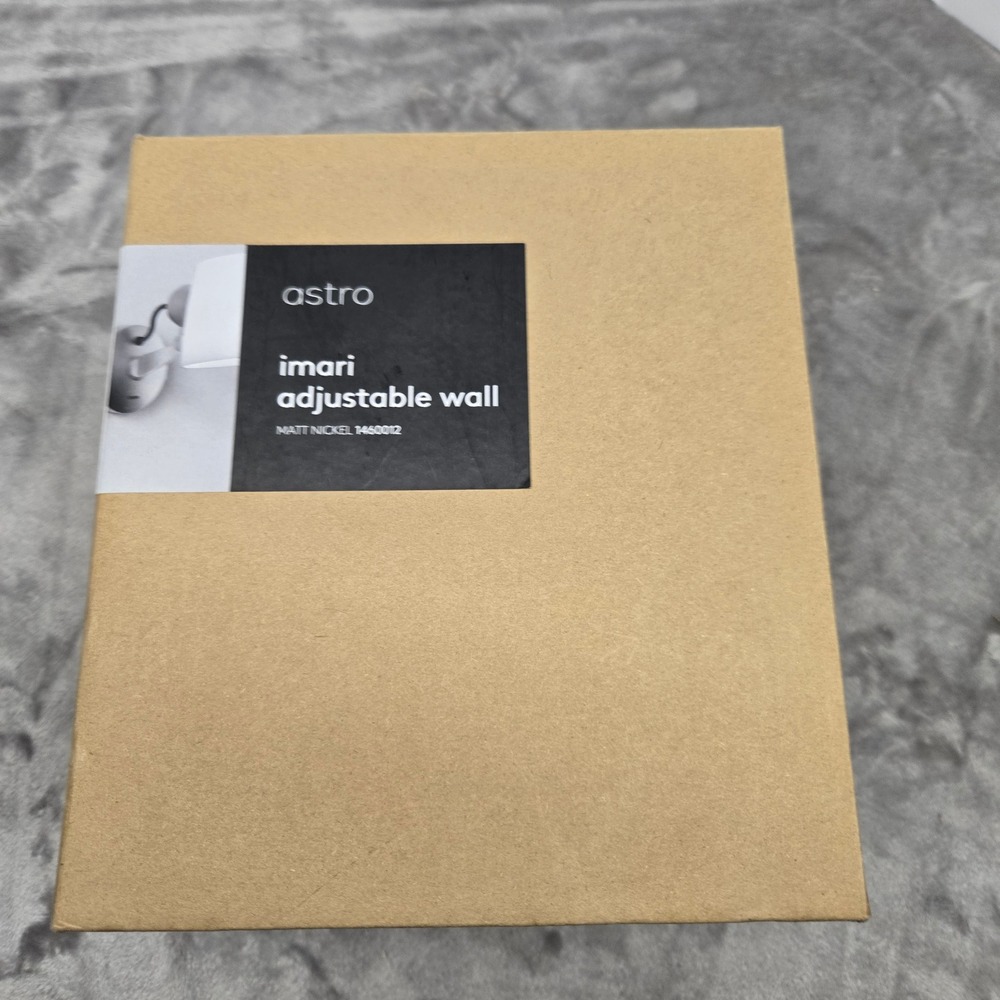 Astro Imari Adjustable Wall Light Matt Nickel 1460012 Contemporary Sconce NEW